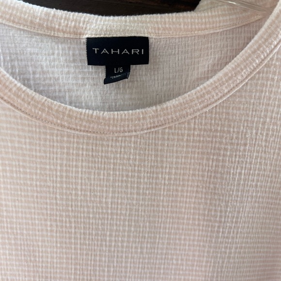 2 Piece Light Pink Tank Pajama Set Large - Picture 4 of 6